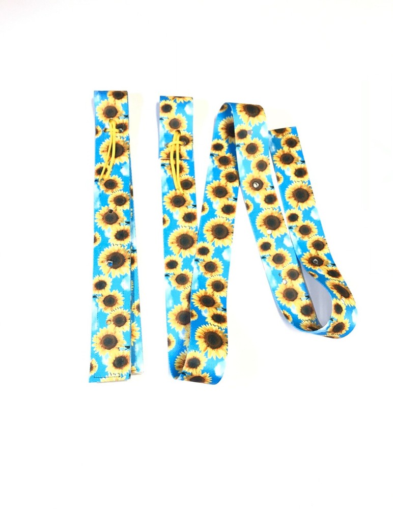 Cinch strap set sunflower