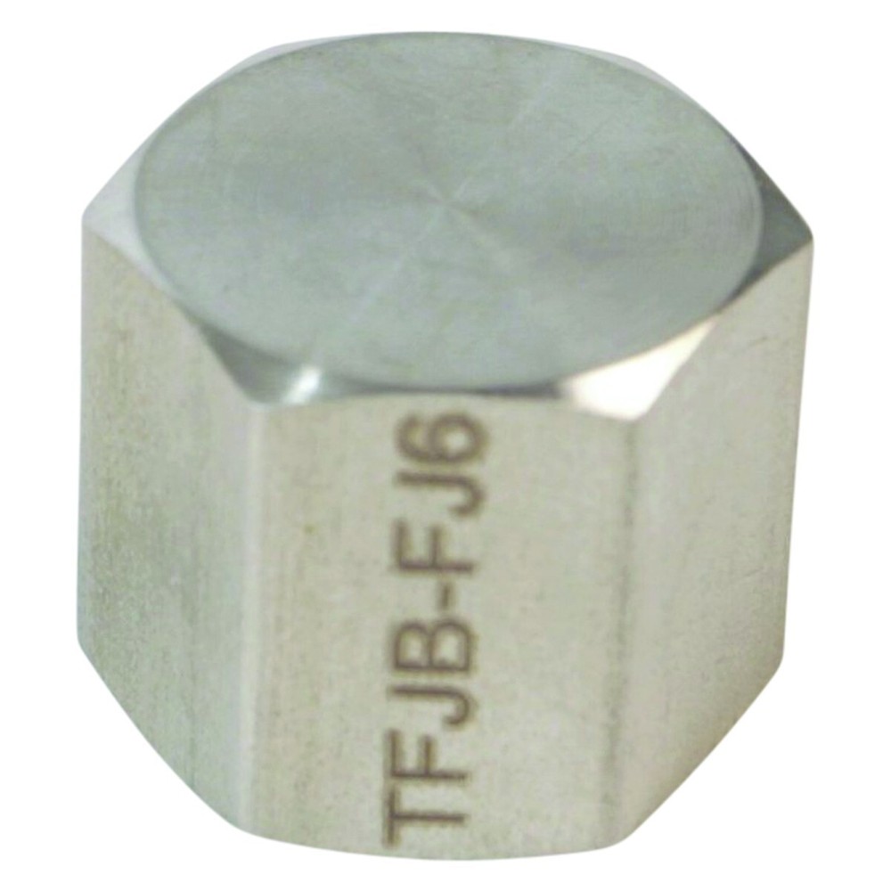 Threaded JIC Cap | FJIC 3/8 inch - SS316 (2 Pack)