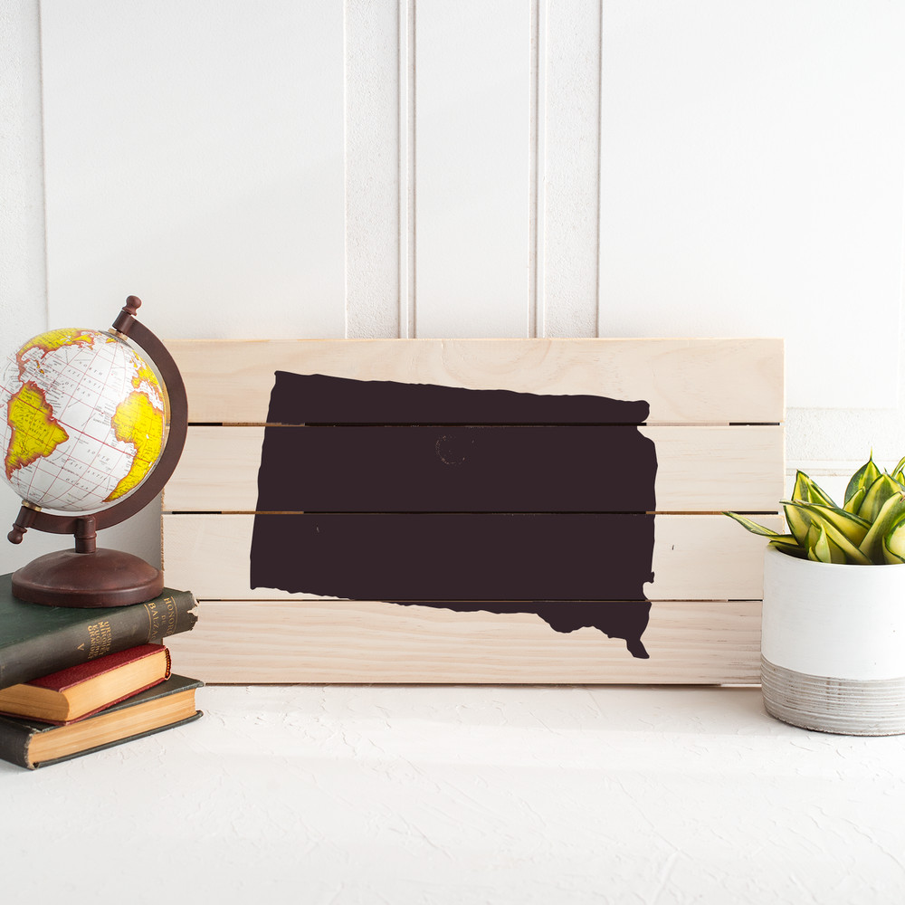 South Dakota State Stencil - Durable & Reusable Mylar Stencils