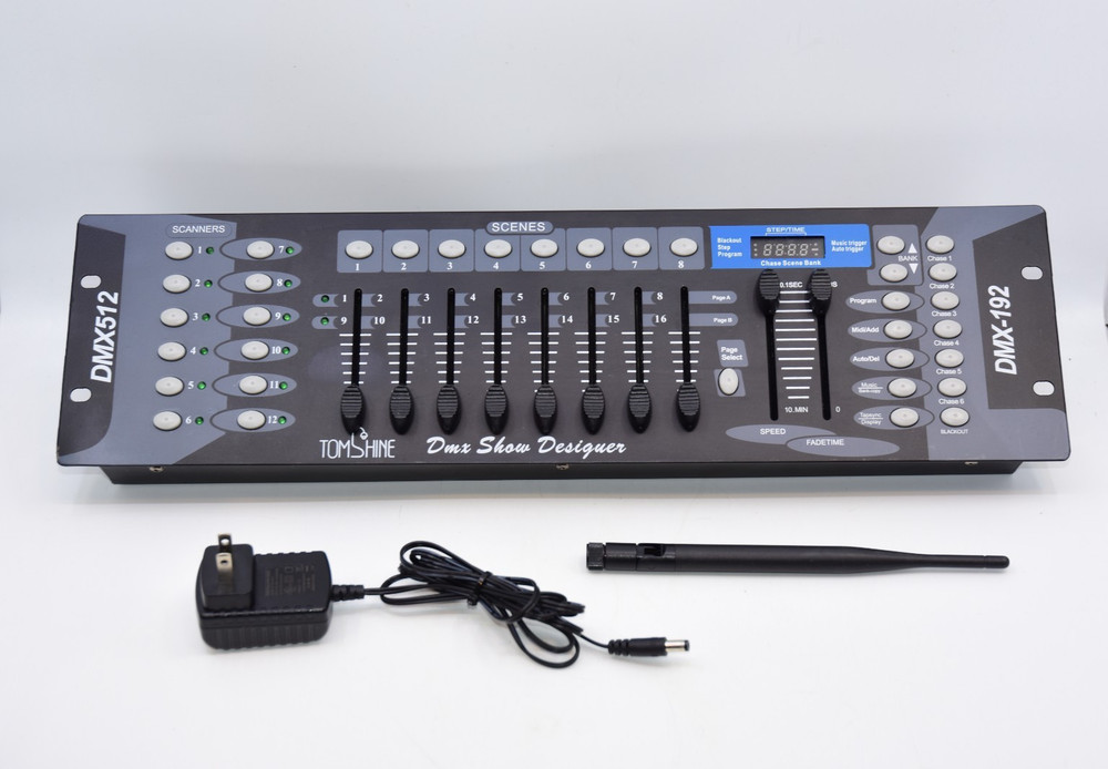 Tomshine 192 Channels Stage Light DMX512 Wireless Controller Console