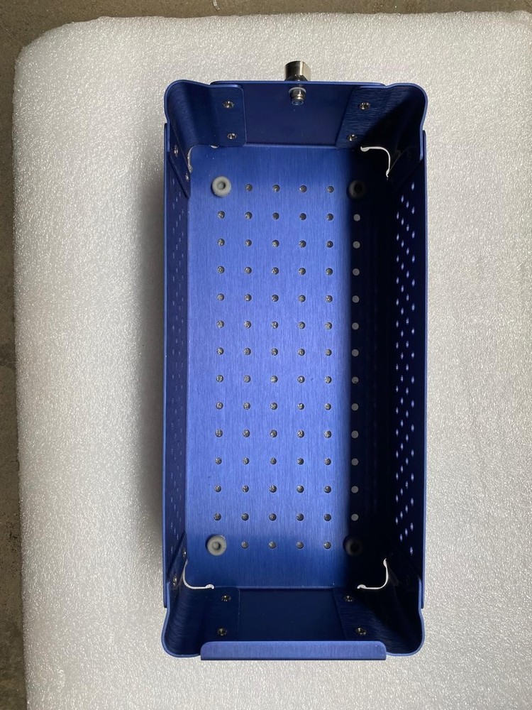 Empty Bone Screw Storage Box – 1 Pc | Orthopedic Surgical Aluminum Case