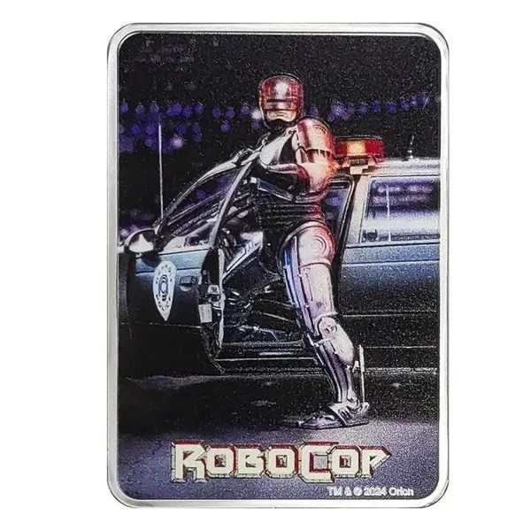 2024 1oz Fiji Robocop Rectangular .999 Silver Coin
