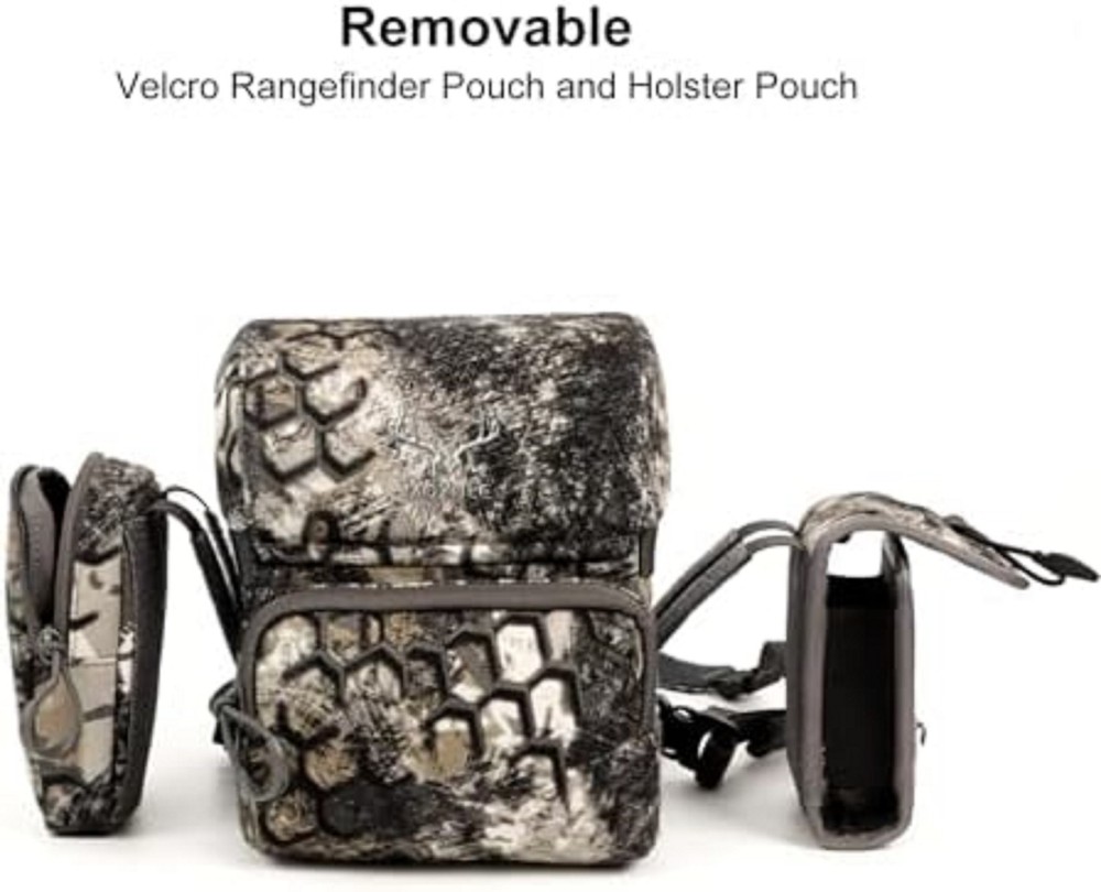Binocular Harness Chest Pack: Bino Case with Rangefinder Pocket