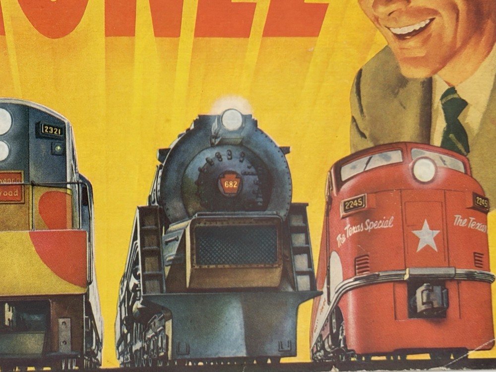 Vintage 1954 Lionel Train Catalog