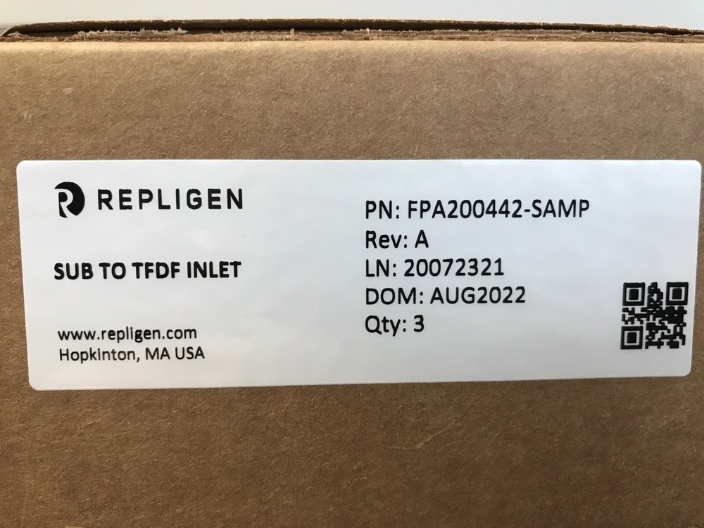 (8 Boxes) REPLIGEN Engineering Sample Tubing Kits TFDF PP3 UFDF