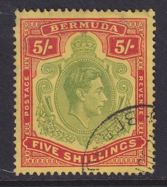 Bermuda, SG 118e, used