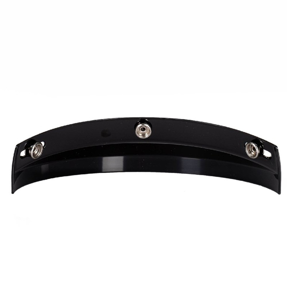 Universal Motorcycle 3 Snap-Button Visor Flip Down Open Face Wind Y4L2