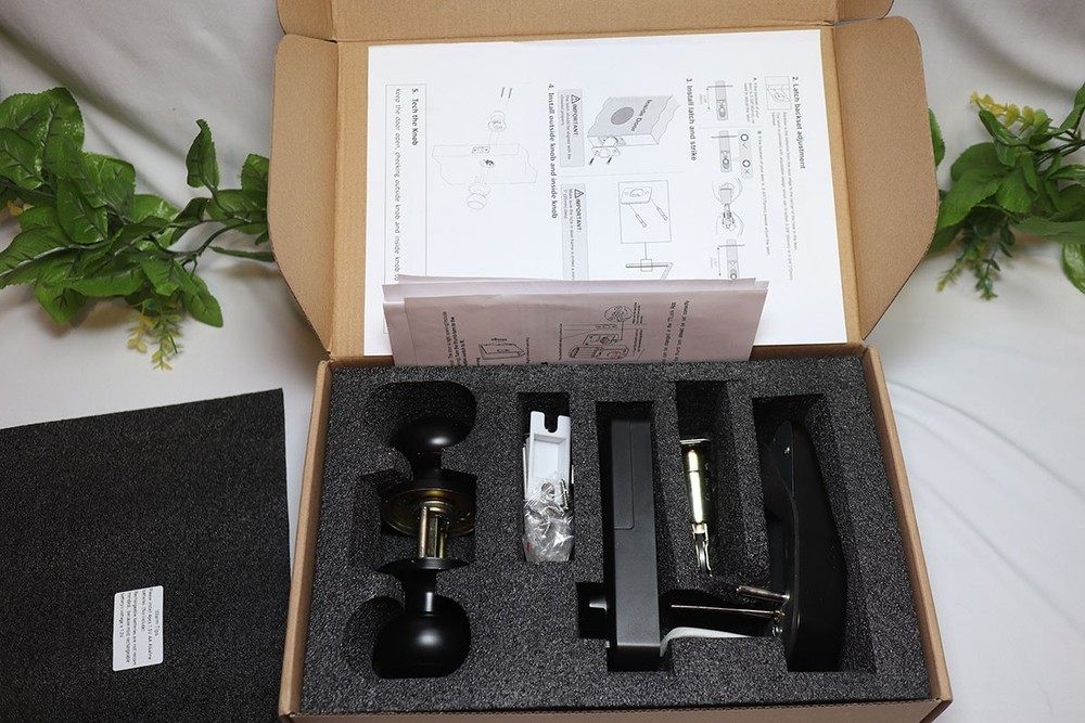 ⭐Smart Door Handle Set – YD-5 Model – Keyless Entry Lock – New Open Box