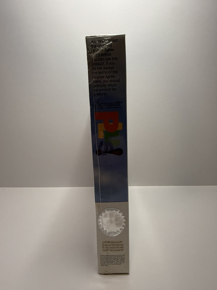 Microsoft plus for windows 3.5” Floppy Version NEW Sealed
