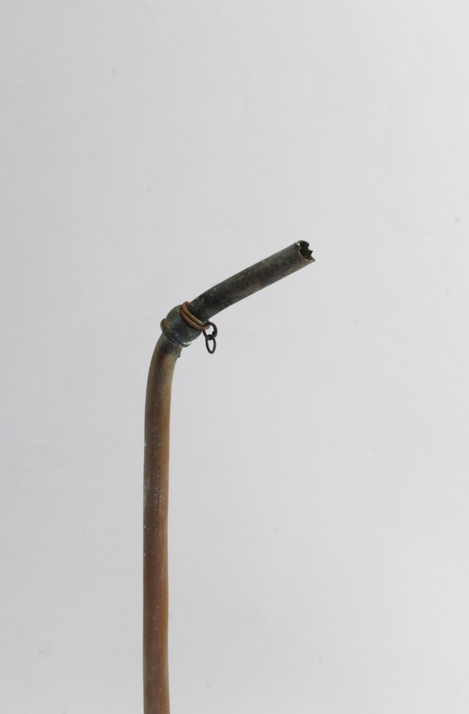 Antique Bronze with Cloisonne Smoking Pipe