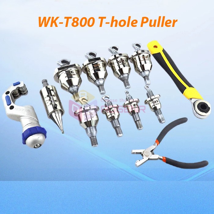 T-type Hole Puller WK-T800 Copper Pipe Tee Pipe Branch Pipe Reamer