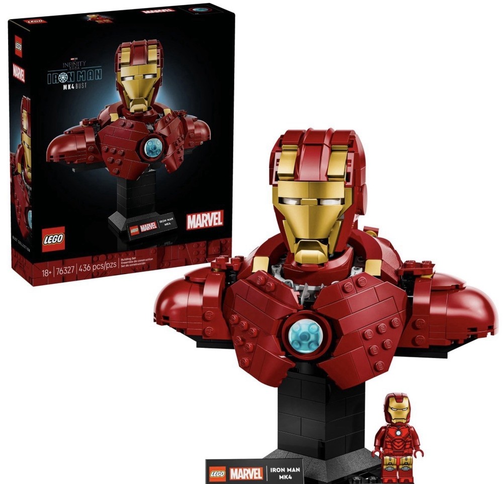 NEW LEGO Marvel Iron Man MK4 Bust Set 76327 SEE DESCRIPTION