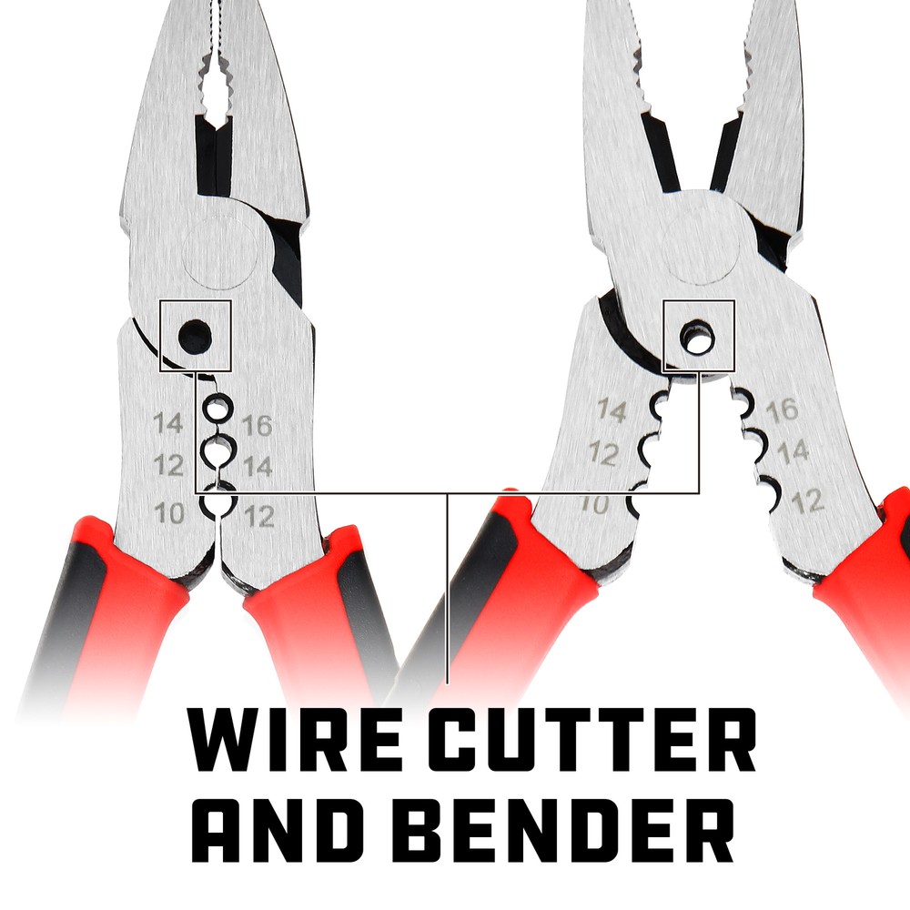 Powerbuilt 6 Inch Multi-Function Screw Remover Pliers - 645028