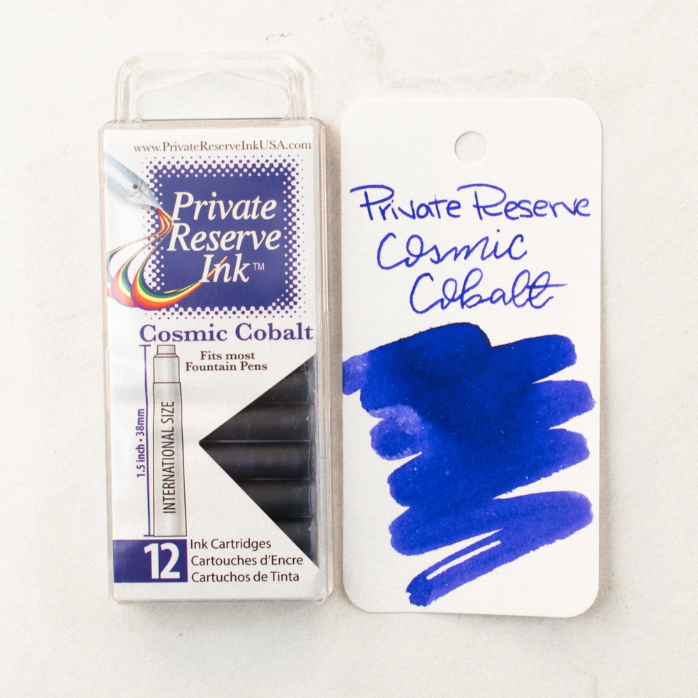 Private Reserve Ink Cartridges - Cosmic Cobalt