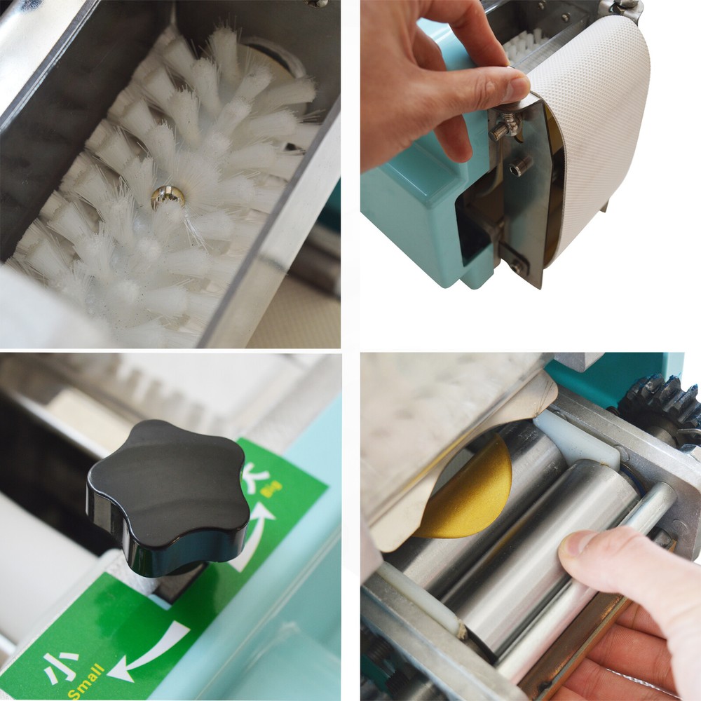 150W Commercial Automatic Dumpling Wrapper 8cm Dumpling Wonton Noodle Processing