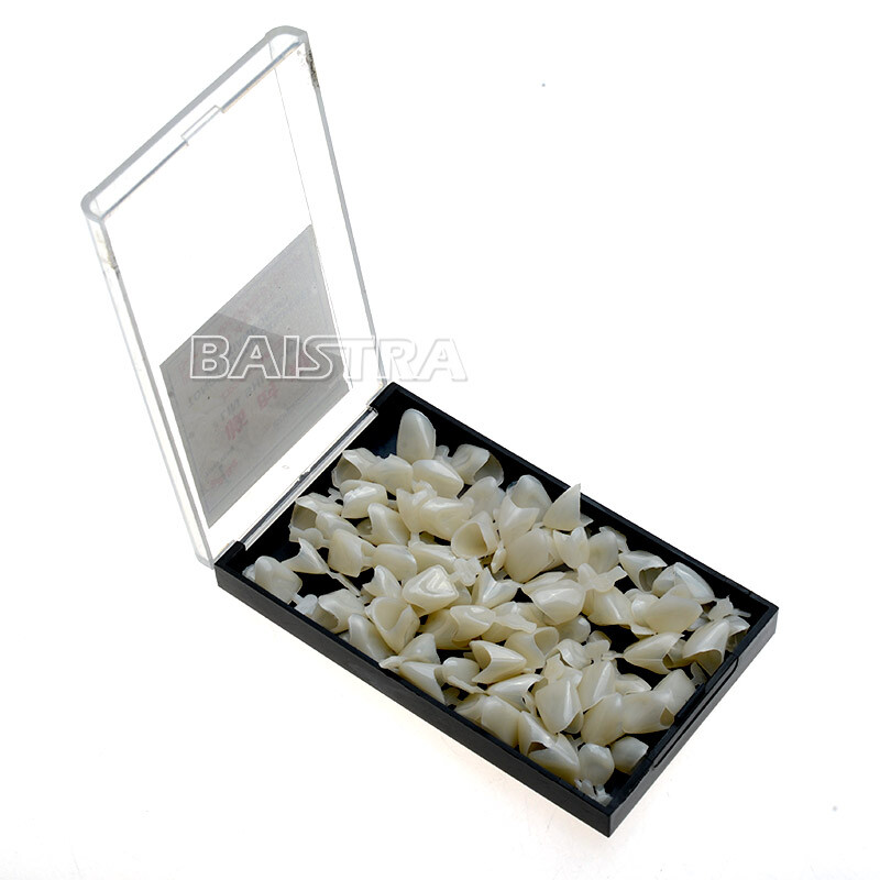 AZDENT Dental Temporary Tooth Crown Front Teeth Veneers 22# 23# 24# Mixed