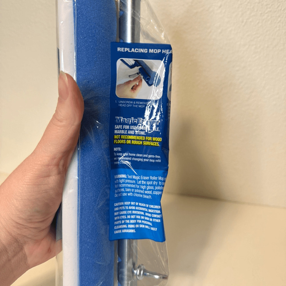 Mr Clean Magic Eraser Roller Mop Refill x2