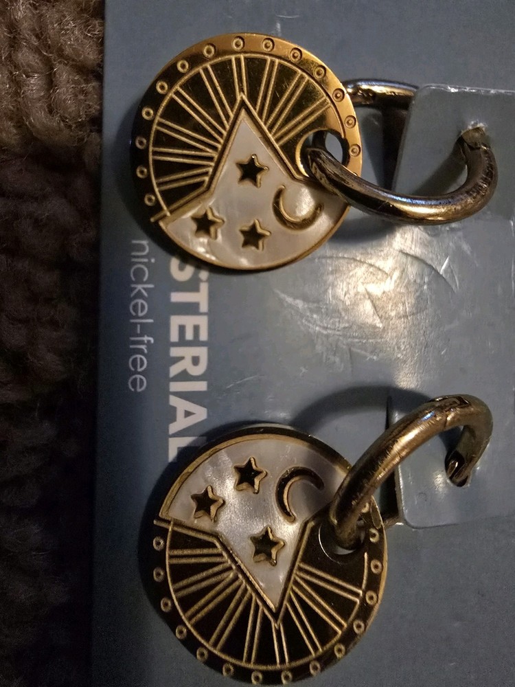 Mysteries Moon & Star Earrings