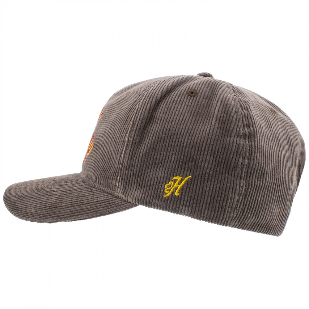Lone Star Texas Beer Grey Corduroy 5-Panel Trucker Hat Grey