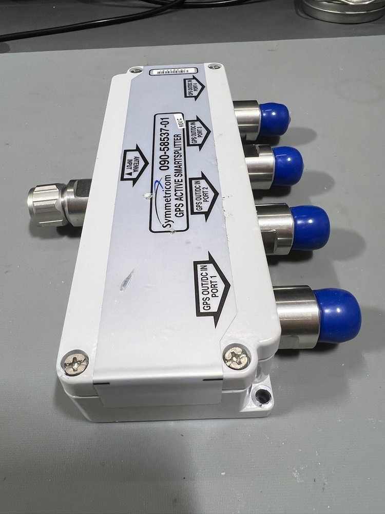 Symmetricom 090-58537-01 GPS GNSS 4-Way Active Distribution Amplifier