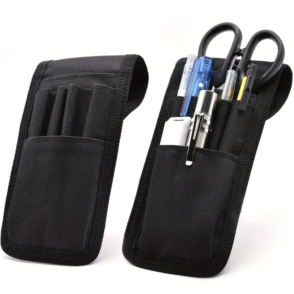 2Pcs Construction Tool Holder Small Electrician's Tool Pouch For Tool Pen Belt