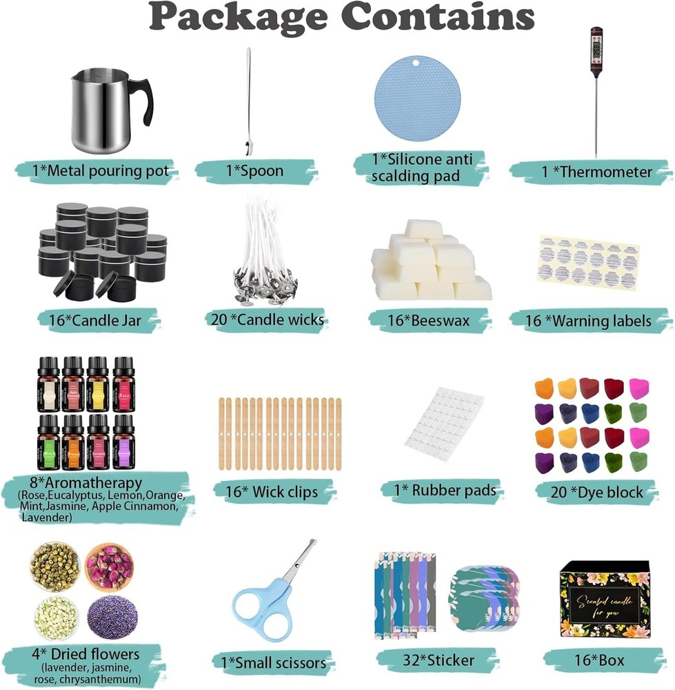 Candle Making Supplies for Adults - Create Unique Scented Candles!