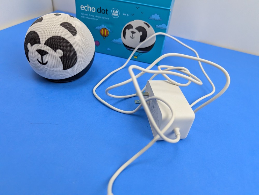 Untested For Parts Echo Dot 4th Generation Kids Panda