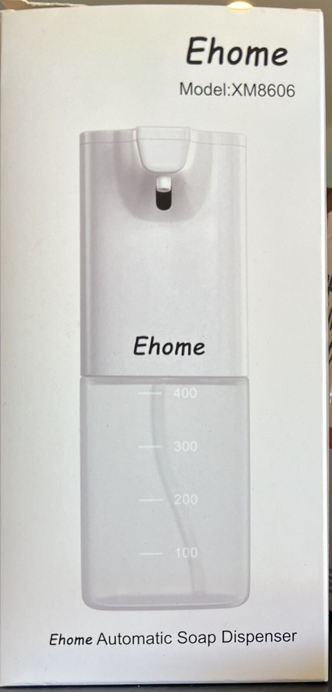 Ehome Automatic Soap Dispenser Model XM8606 White - A0082