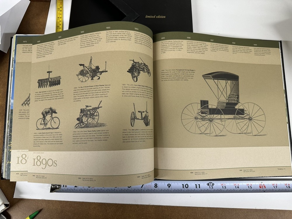Genuine Value The John Deere Journey Limited Edition Book