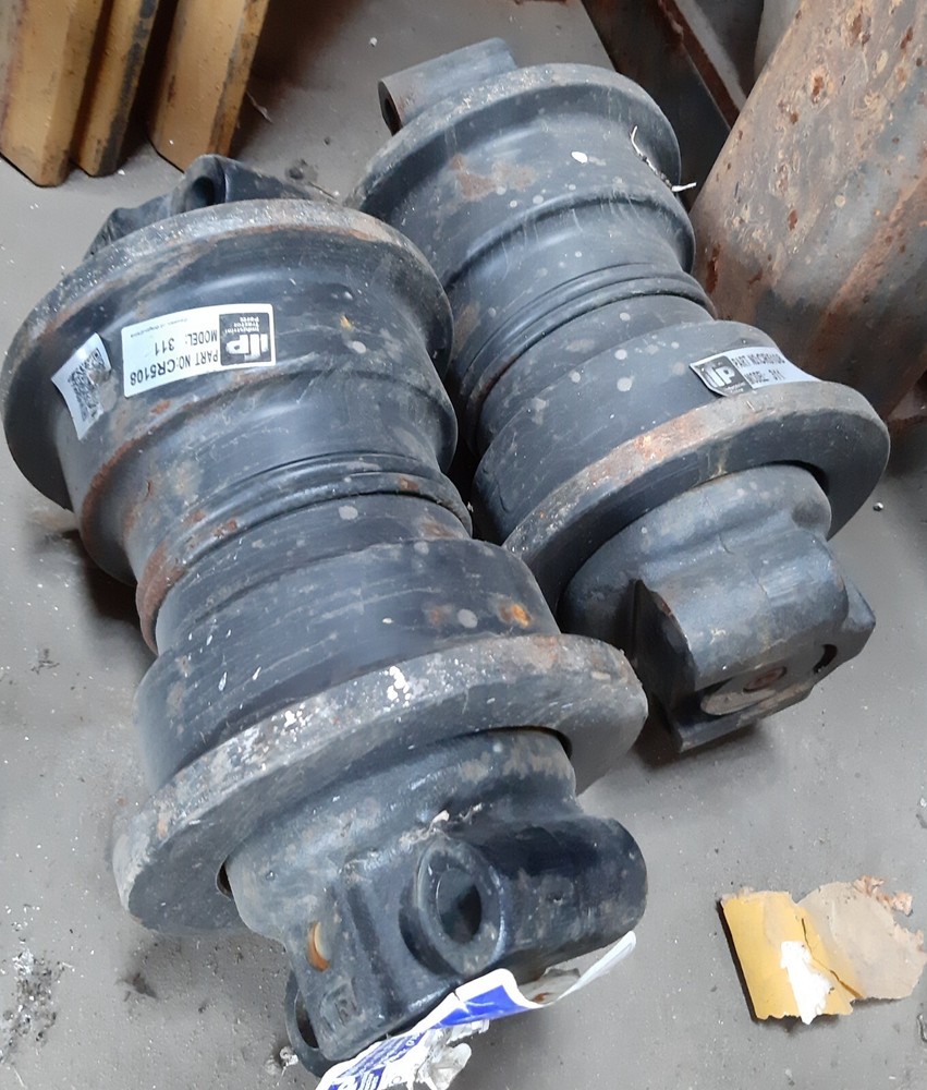 (2) SINGLE FLANGE BOTTOM ROLLER FOR CAT 311C, 314C, E110B, E120B, -OEM  1519747