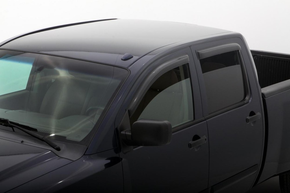 Auto Ventshade Ventvisor Deflector; Smoke; Outside Mount; 4 pc. , PT# 94858