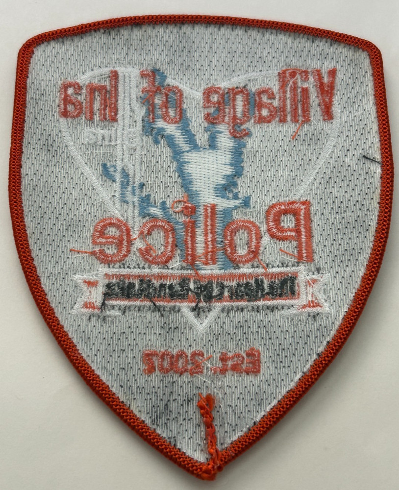Ina Illinois Police Patch Unused
