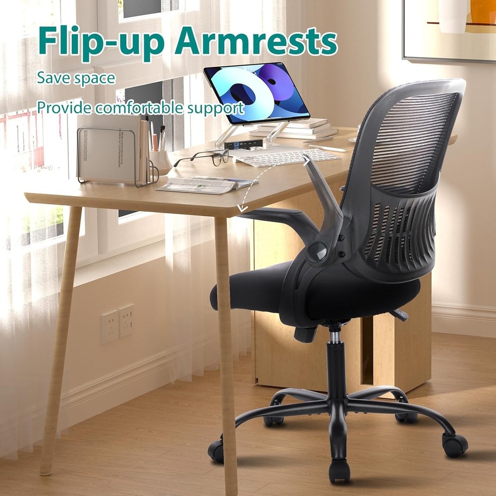 Executive Ergonomic Office Chair with Comfortable Lumbar Support - Modern Design
