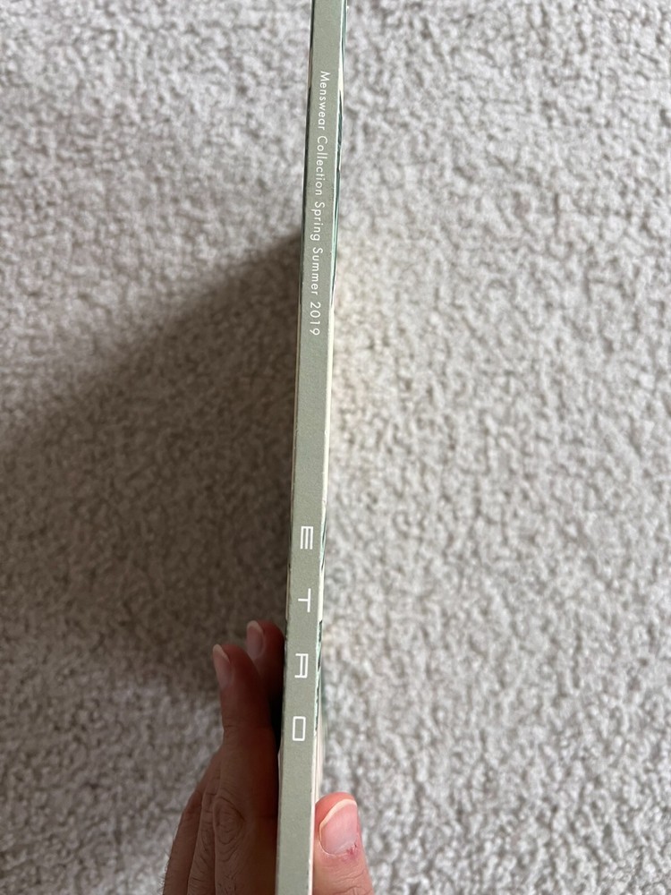 ETRO Spring/Summer 2019 Menswear Collection Catalog