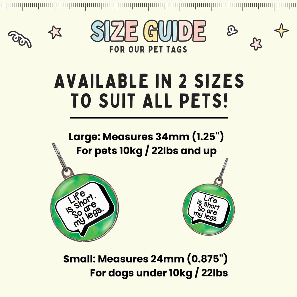 Rocket Dog Tag – Custom Pet ID Tag with Space Rocket Design & Personalized Info