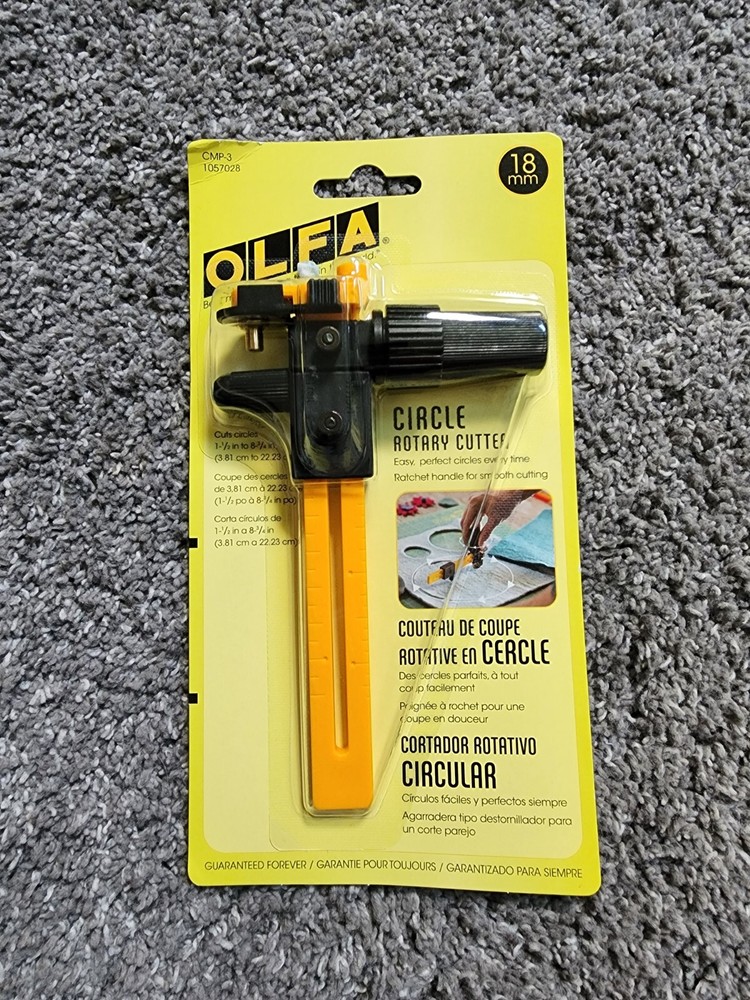 OLFA CMP-3 Circle Rotary Cutter, 18mm