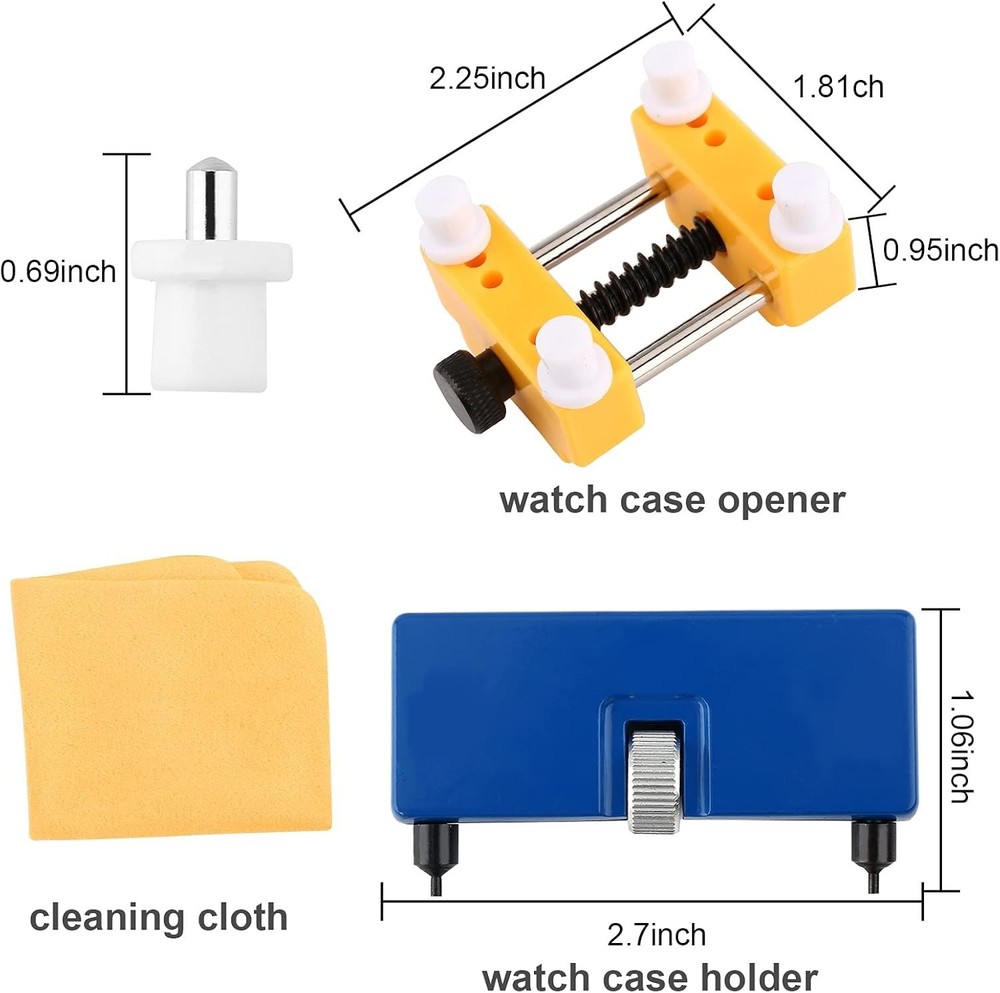 Comprehensive Watch Battery Replacement Kit - 9 Professional Tools for Everyone