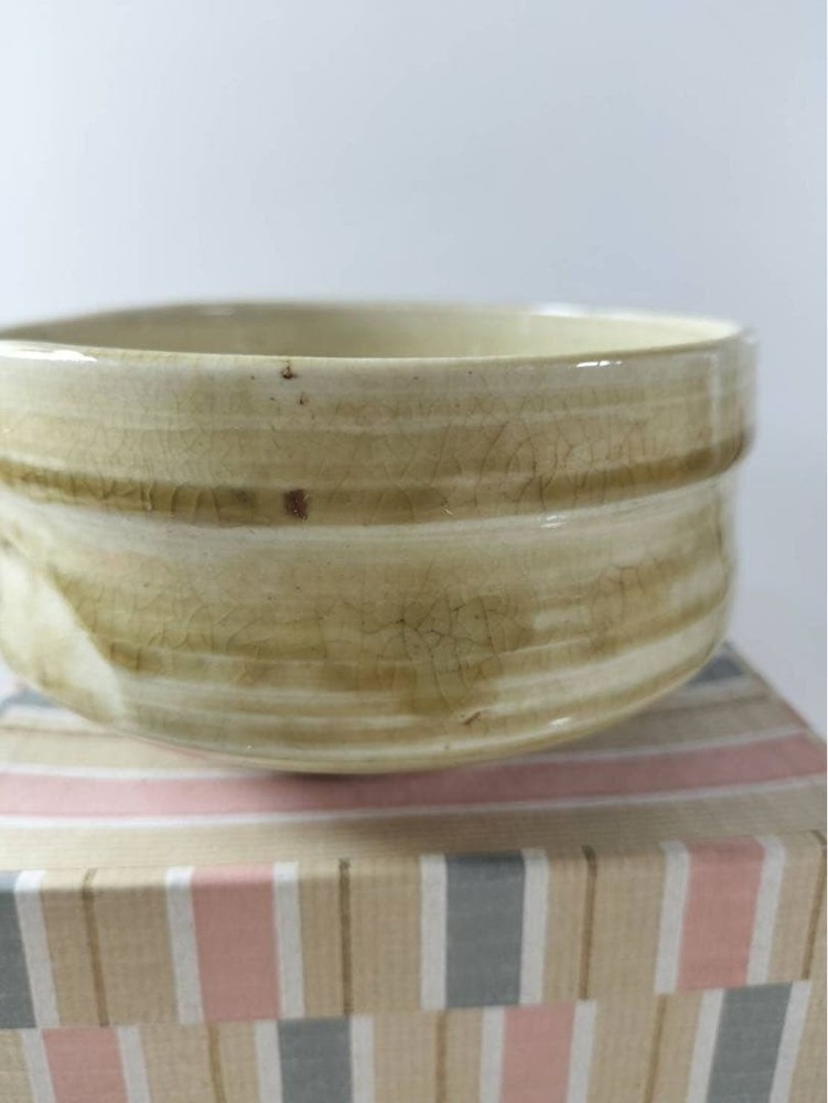 Tea Utensils ceramic cream color medium size