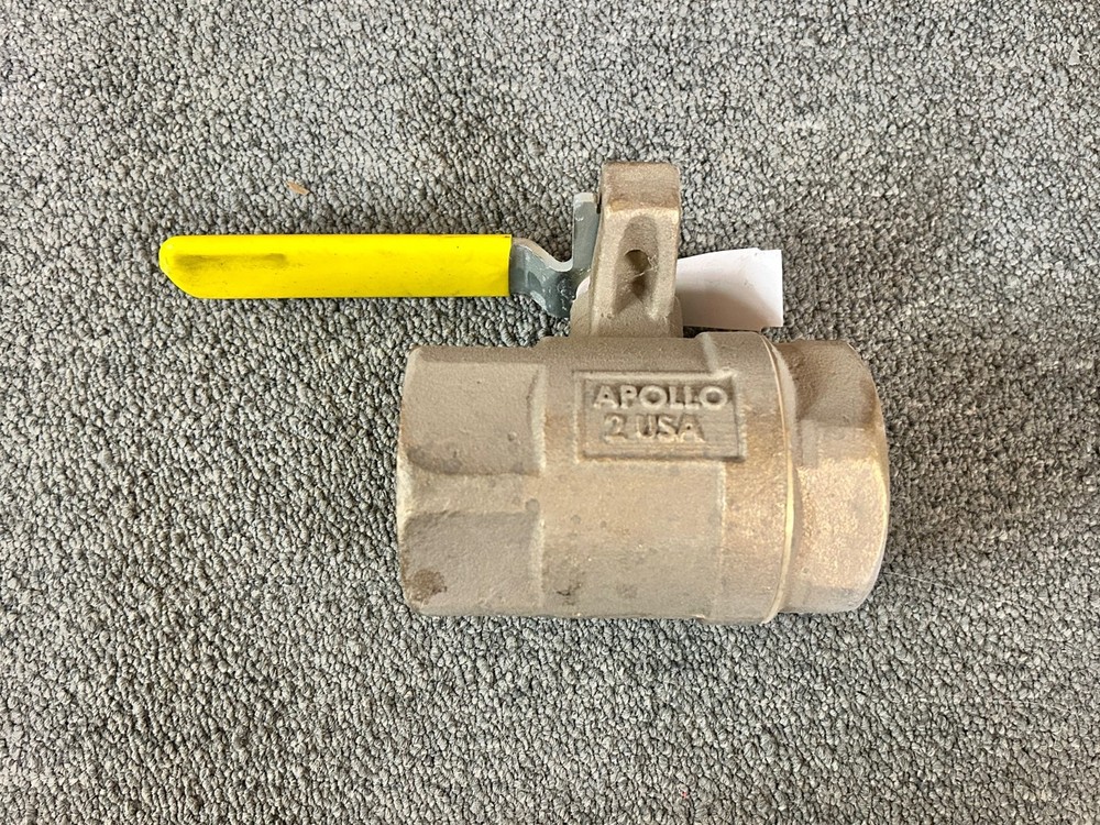 Apollo 2" 75-108-41 Threaded Ball Valve 600 CWP Brass USA made