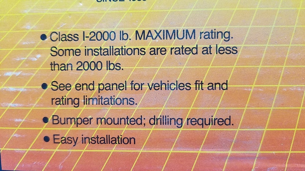 Acme A-78-9 Custom Fit Trailer Hitch