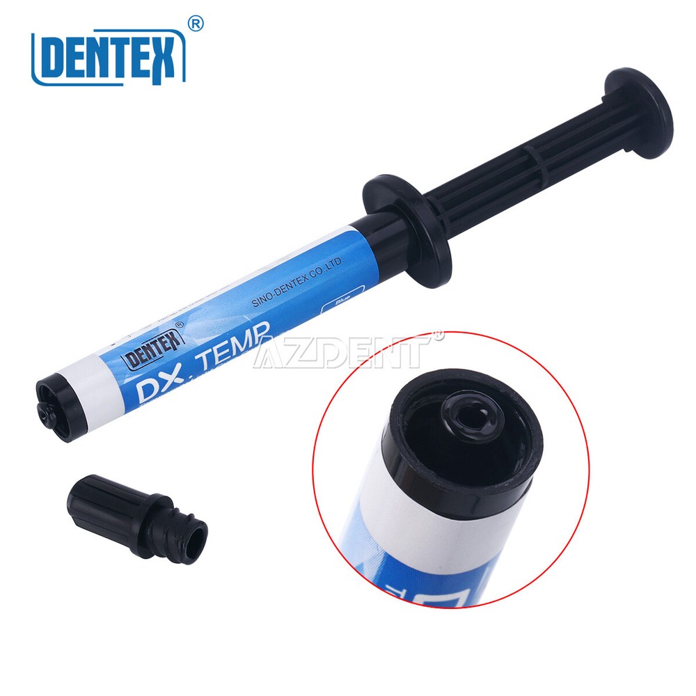 10x Dentex Dental Temp Flow Light Curing Temporary Filling Composite Material