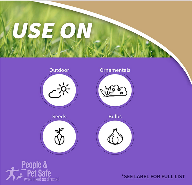 Bonide 692150 MOLEMAX Mole & Vole Repellent Granules, 10 lbs Ready-to-Use