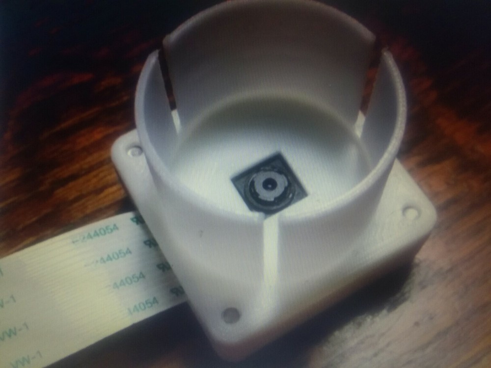 Raspberry pi V1 or V2 Telescope Mount to 1.25" Eyepiece Mount.