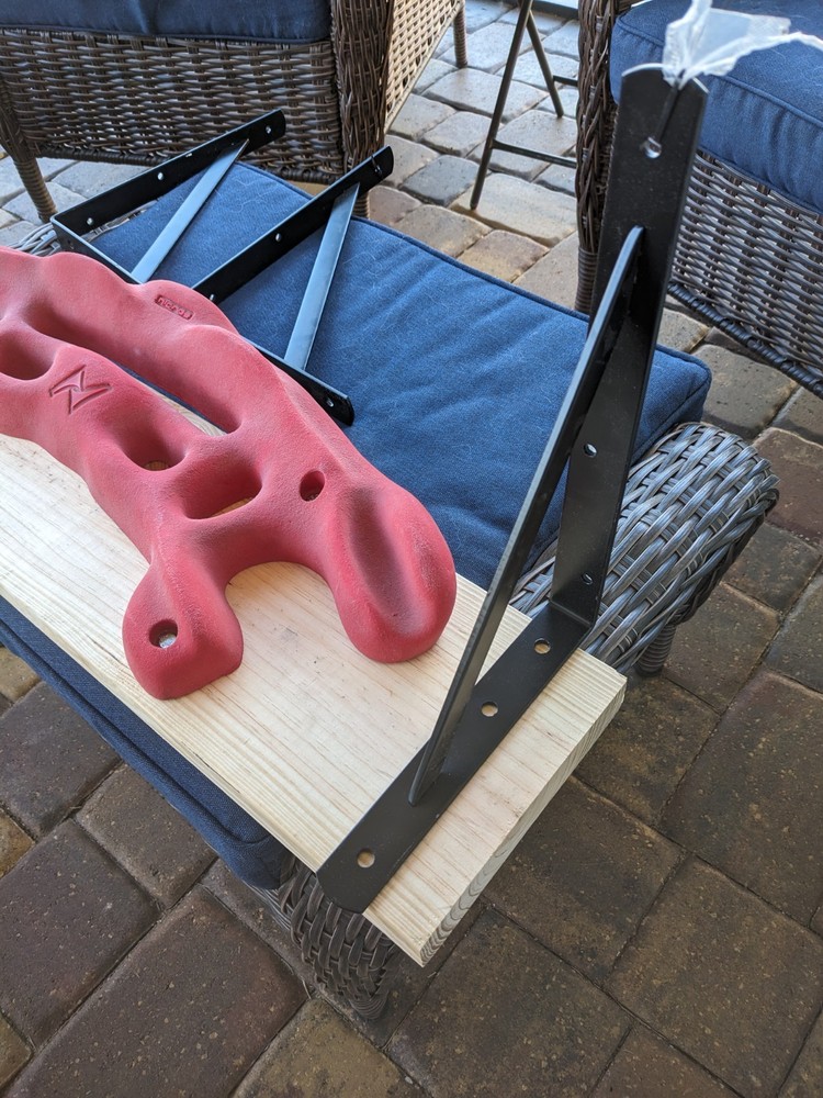 Rock Climbing Wall Mount and Practice Board