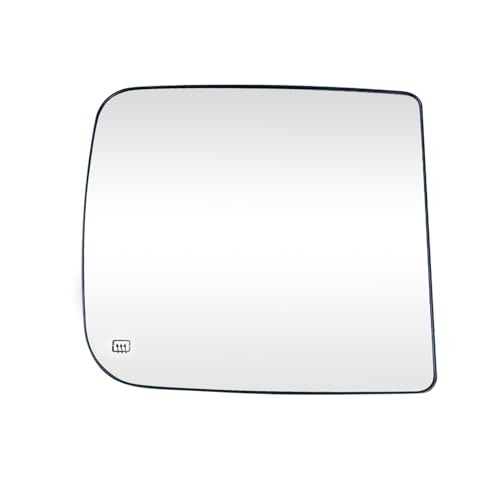 Heated Repl. Glass Left Driver Side Compatible with Driver Side Upper (Left)