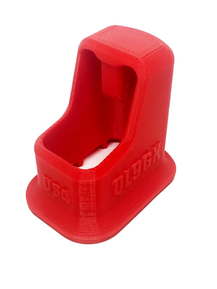 Glock 43X 48 Magazine Loader speed Loader Hilljak Quickie Loader QL9GX - Red
