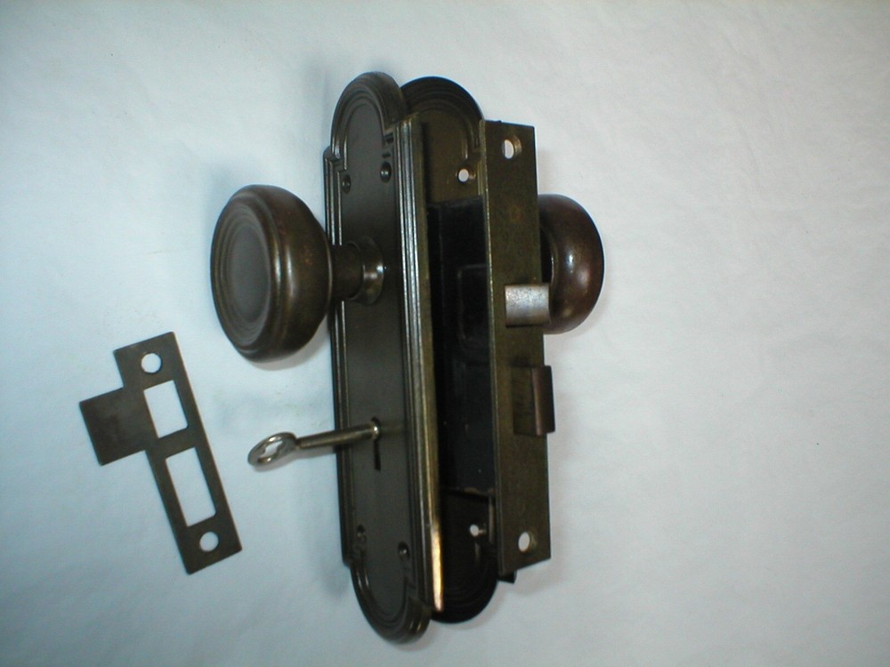 Antique Victorian Era Surface Mount Door Hardware