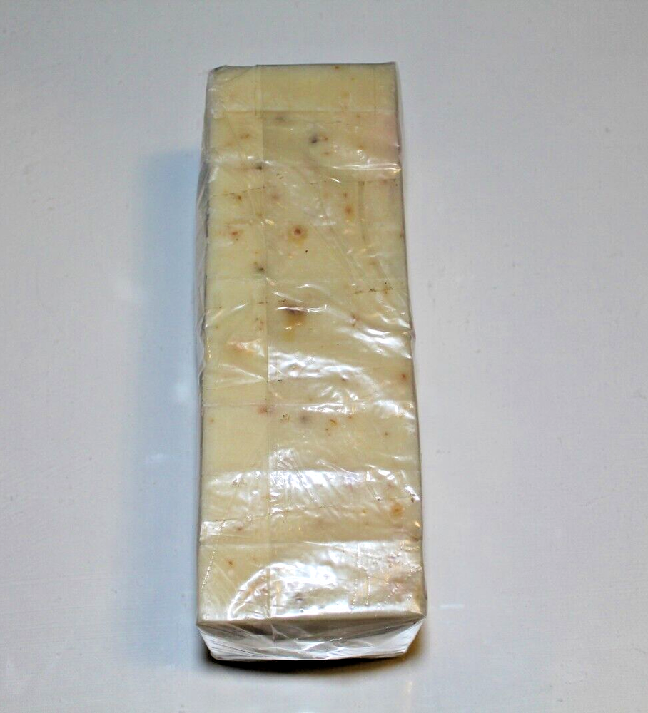 Orange Aloe Special. Handmade soap loaf precut 9 bars