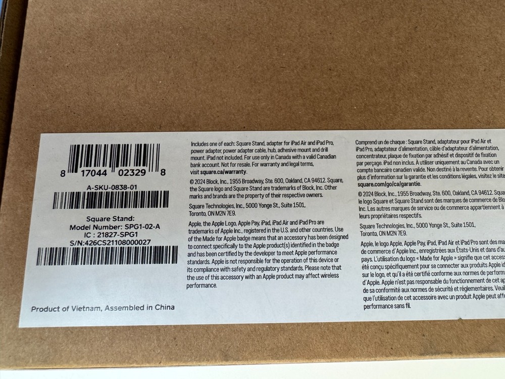 Square Stand (2nd Generation USB-C)