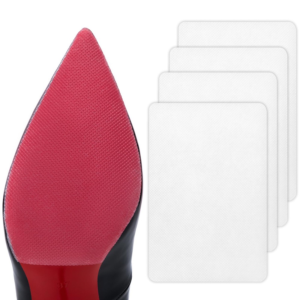 GADEBAO Shoe Sole Protector, 4 Pcs Self Adhesive Shoe Bottom Protector for Hi...